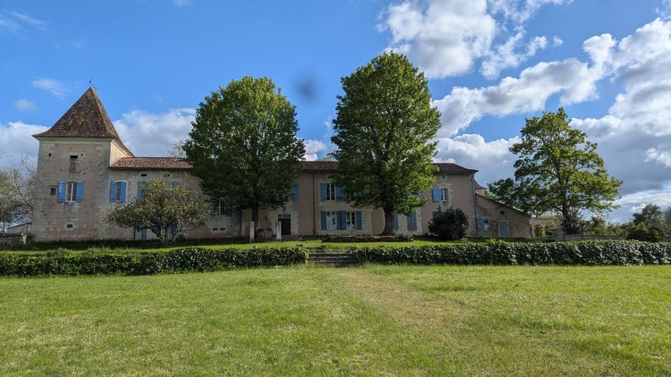 Property building, Spring, Natural landscape, Garden, Garden view