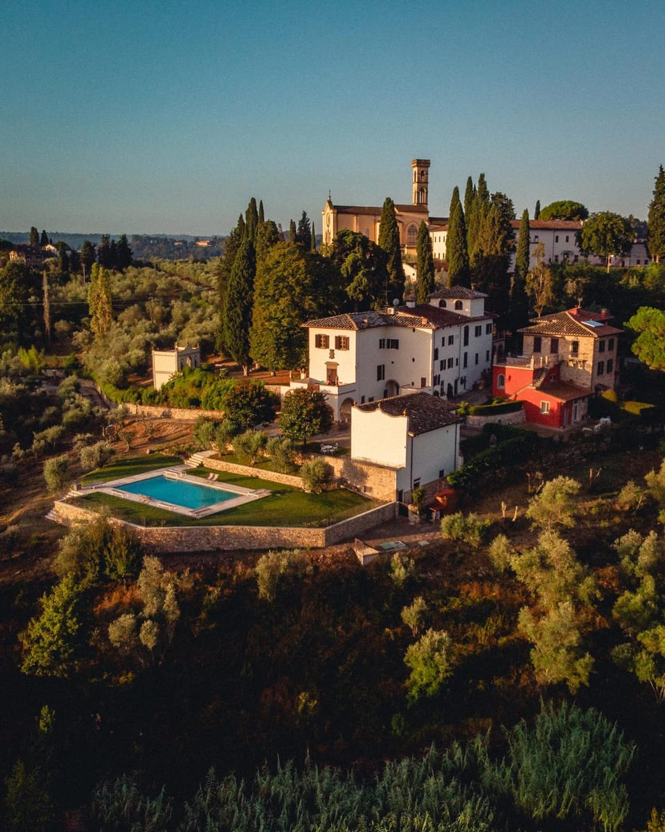 Bird's eye view, Swimming pool