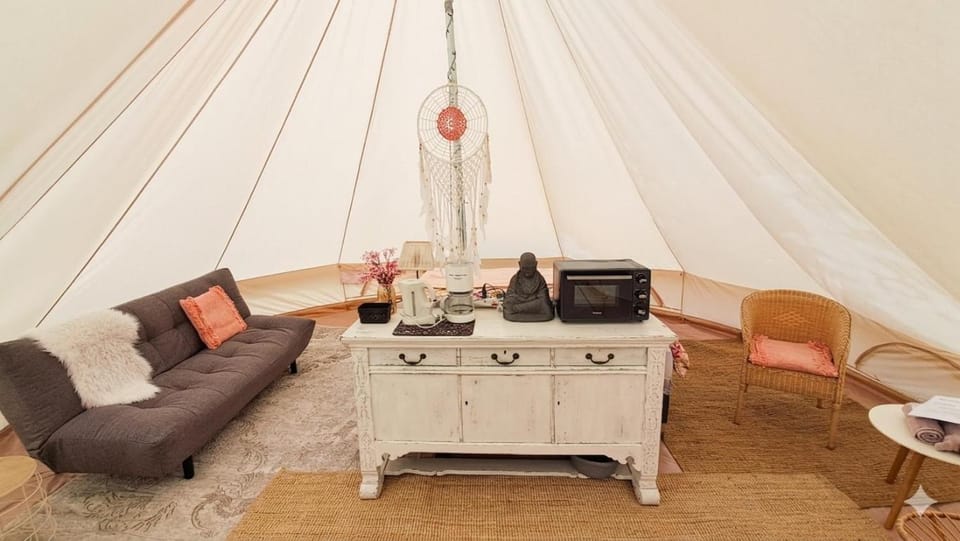 Bell-tent Luna met uitzicht Luxury tent in North Holland (province)