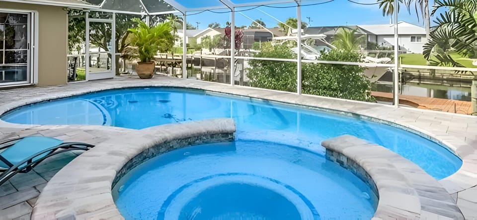 Waterfront Retreat with Pool and Gulf Access House in Cape Coral