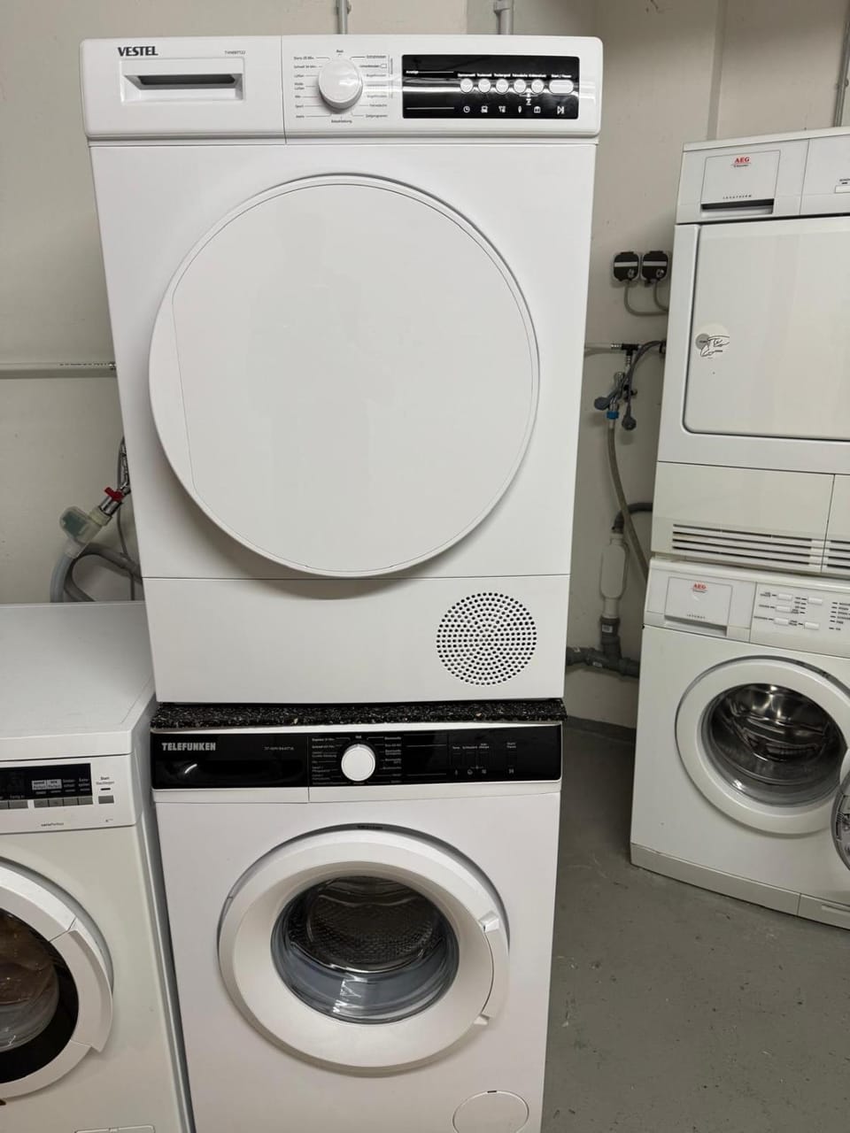 washing machine, dryer