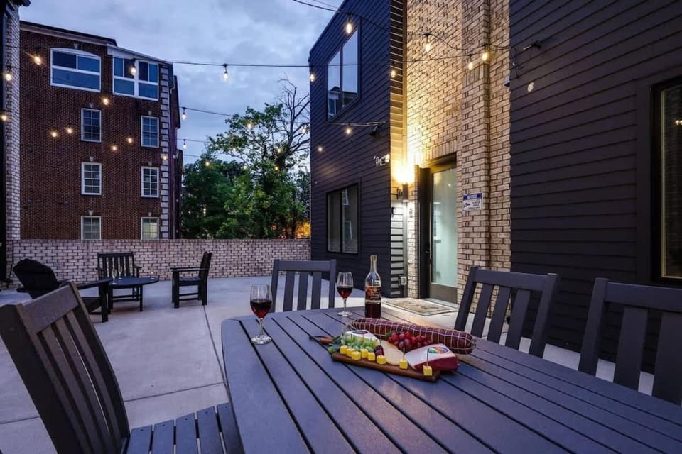 Property building, Patio, Seating area