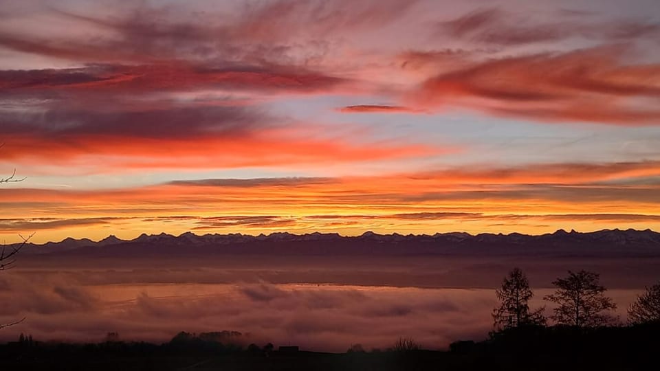 Natural landscape, Sunrise, Sunset