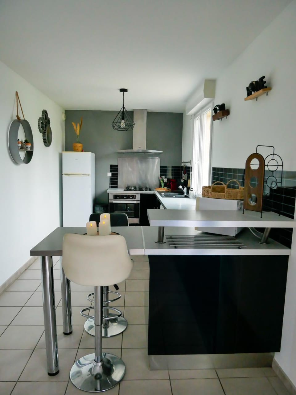 Kitchen or kitchenette, stove, stove, kitchen, kitchen