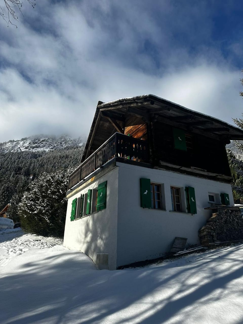 Property building, Winter