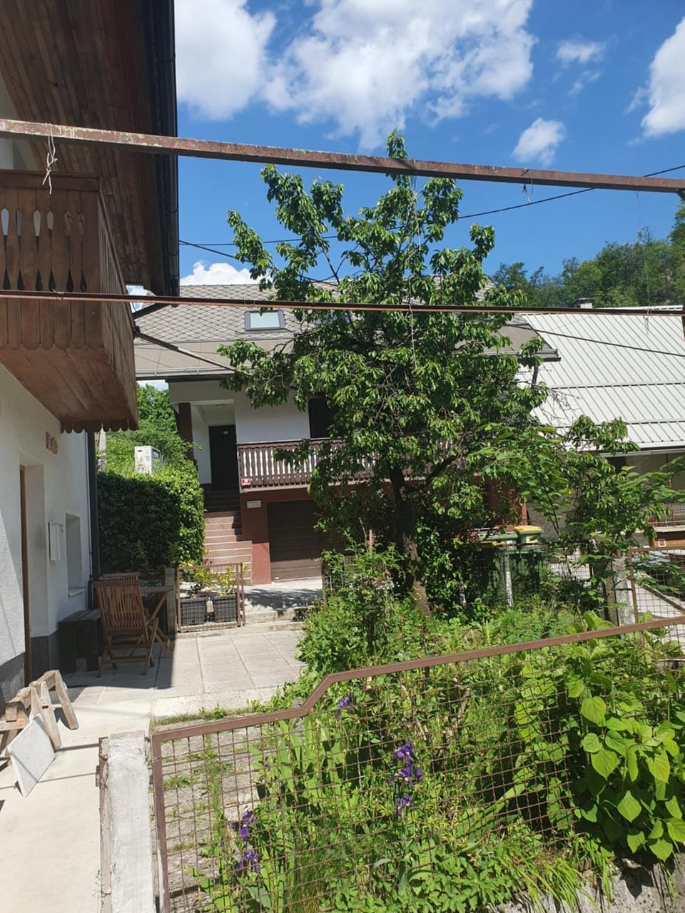 ALPINE VILLAGE APARTMENT with a private terrace, garden, and parking - at a walking distance from LAKE BLED Apartment in Slovenia