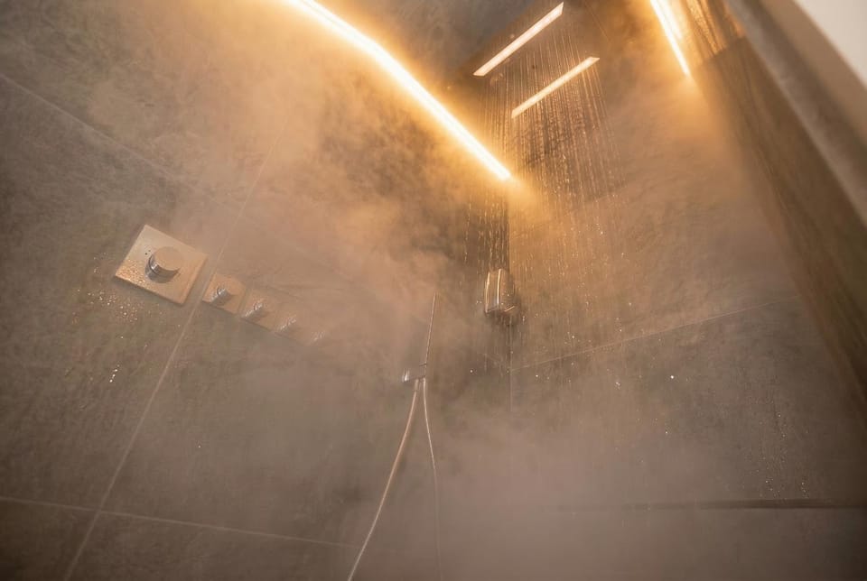 Shower, Steam room, Bathroom