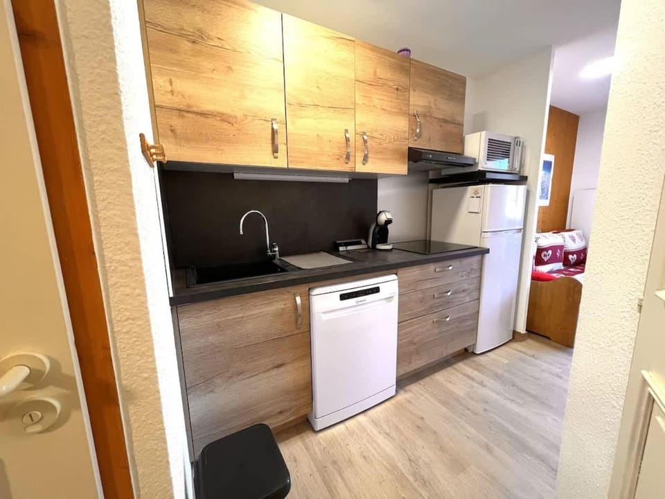 Départ Skis House in Mâcot-la-Plagne