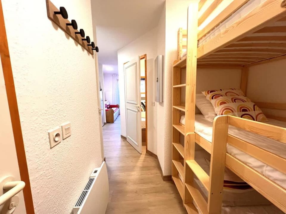 Départ Skis House in Mâcot-la-Plagne