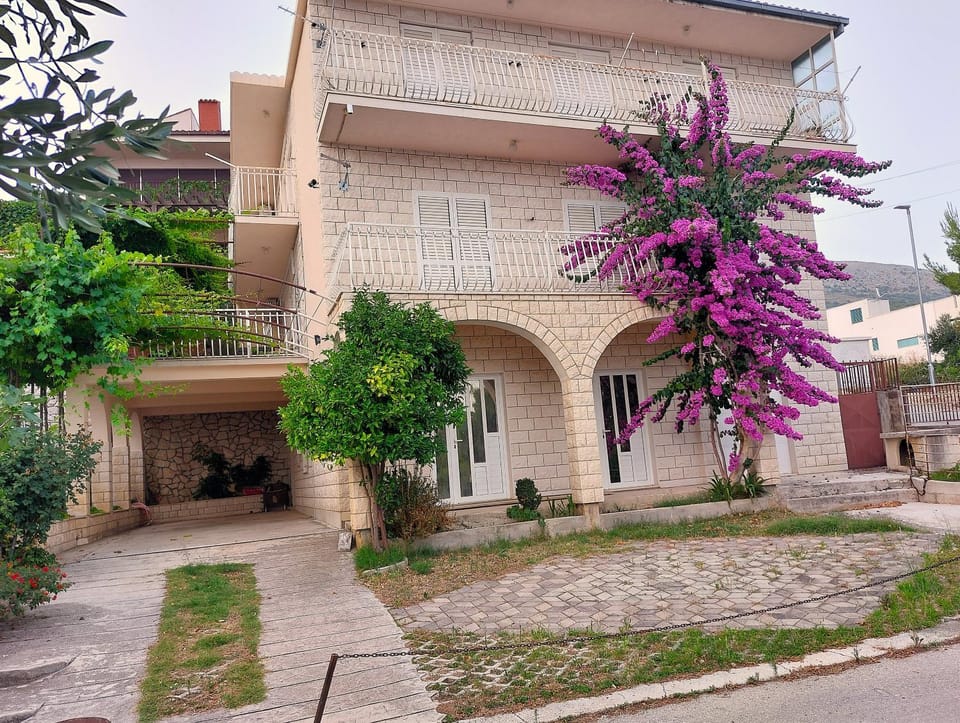Property building, Garden view