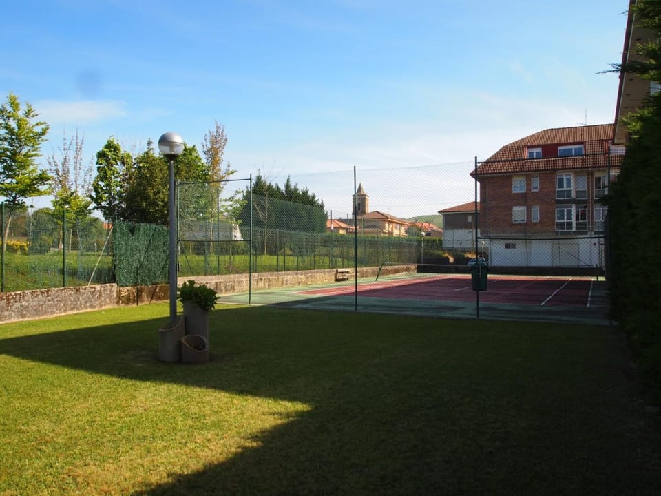 Garden, Tennis court, Garden view
