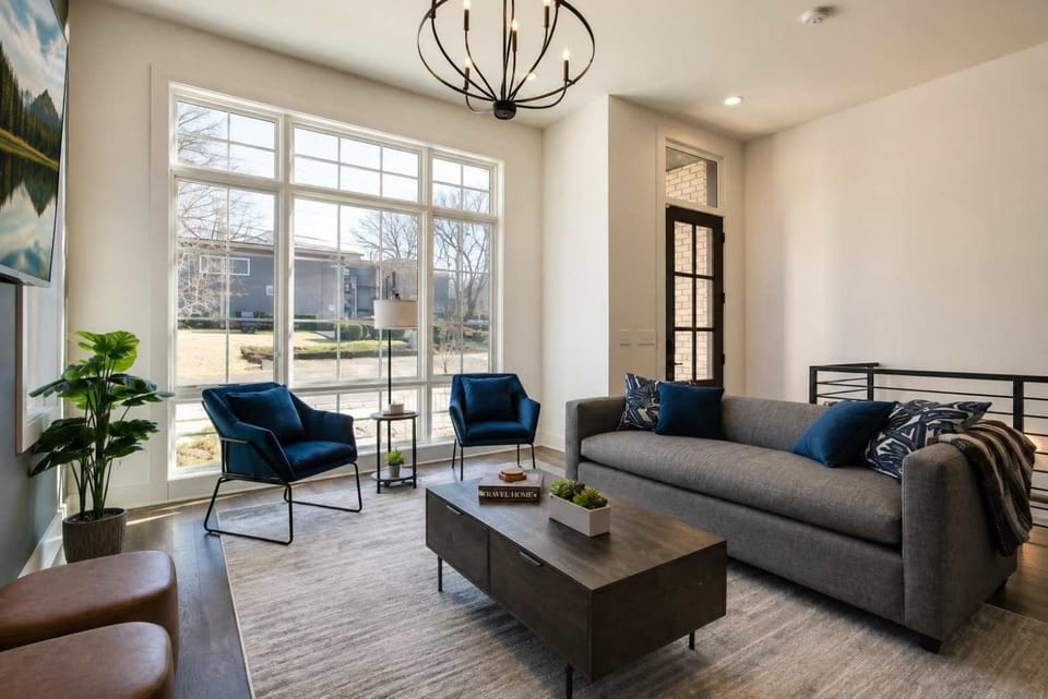 Living room, Photo of the whole room, Seating area