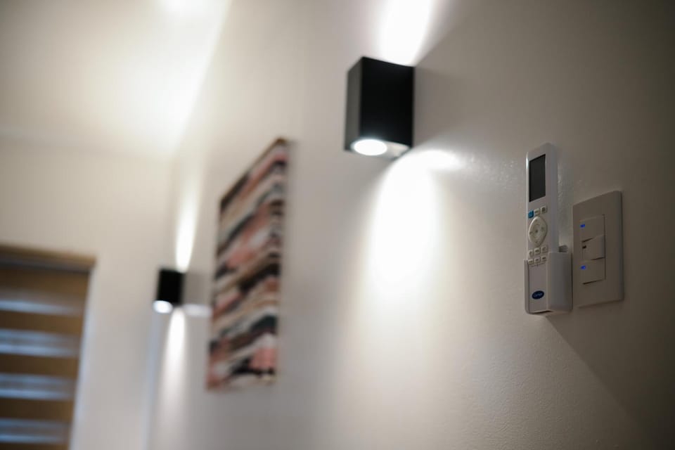 Bedroom, air conditioner