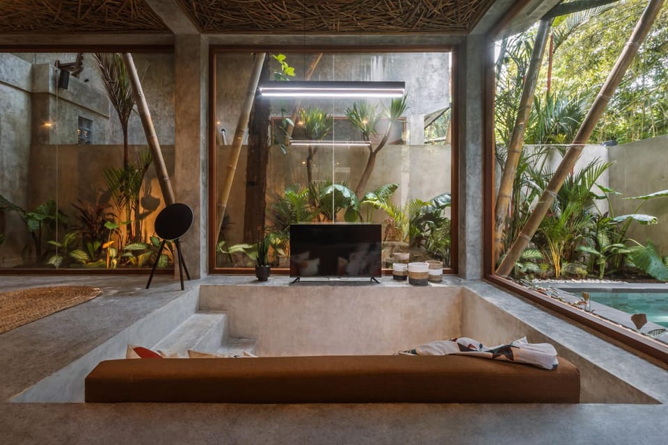 Patio, Garden, Garden view