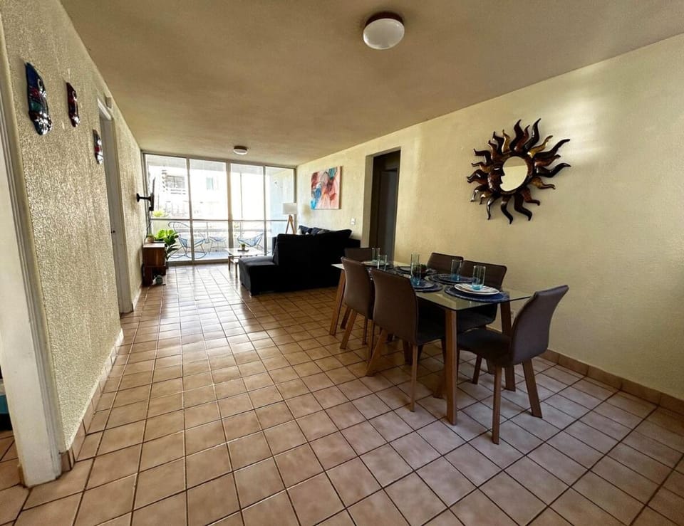 Beachfront Condo w Balcony & Parking Apartment in Rosarito
