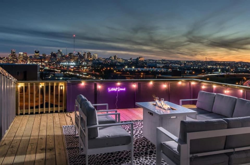 Patio, Night, Balcony/Terrace