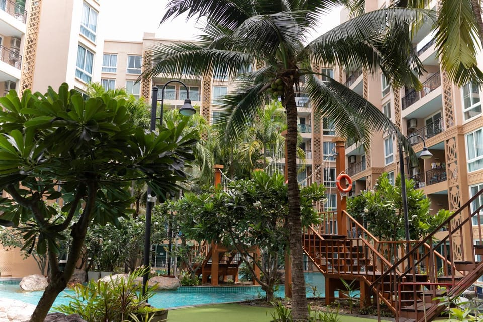 Property building, Day, Pool view