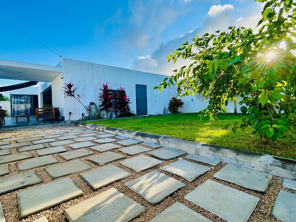 Property building, Garden view