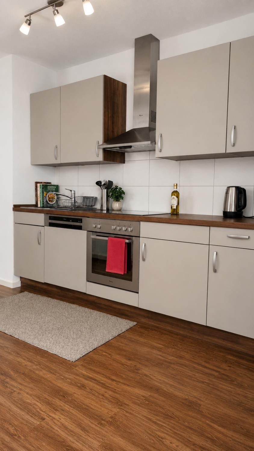 Coffee/tea facilities, Kitchen or kitchenette, dishwasher, oven, storage, stove