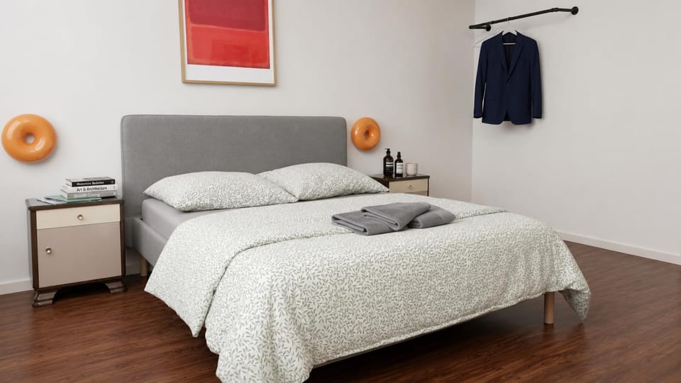 Bed, Photo of the whole room, Bedroom