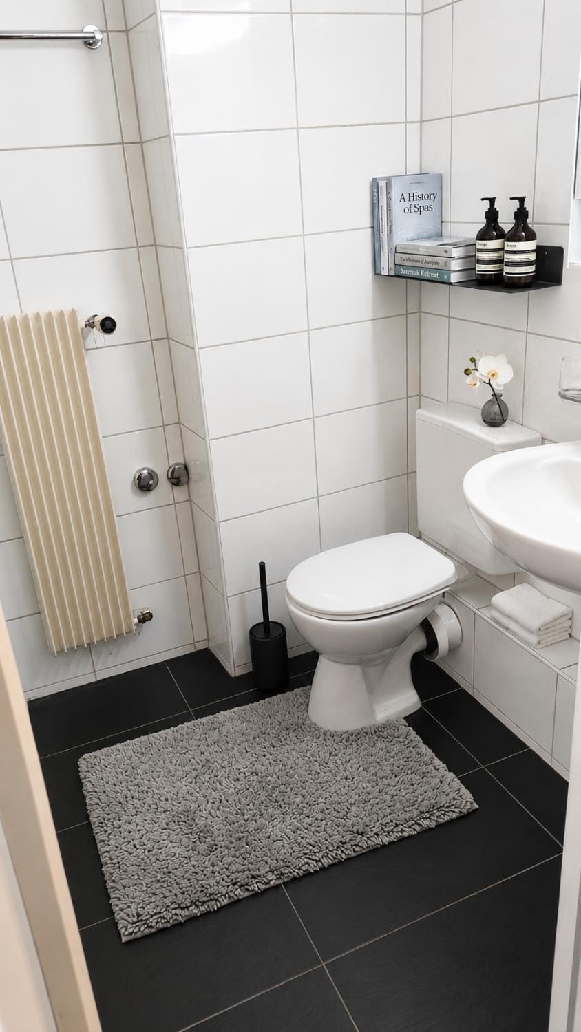 Bathroom, Decorative detail, towels