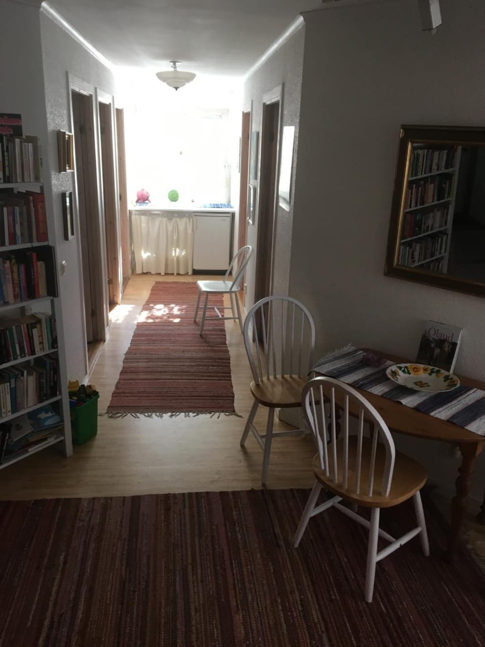 Library, Area and facilities