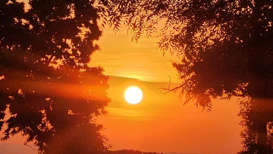 Natural landscape, Sunrise, Sunset
