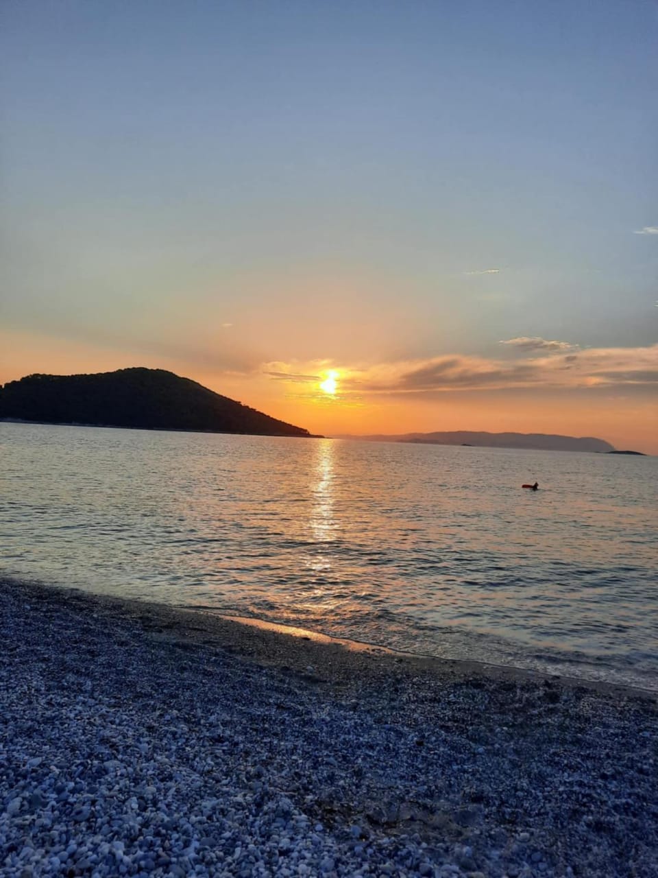 Nearby landmark, Sunset