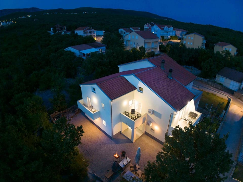 Property building, Off site, Night, Natural landscape, Mountain view