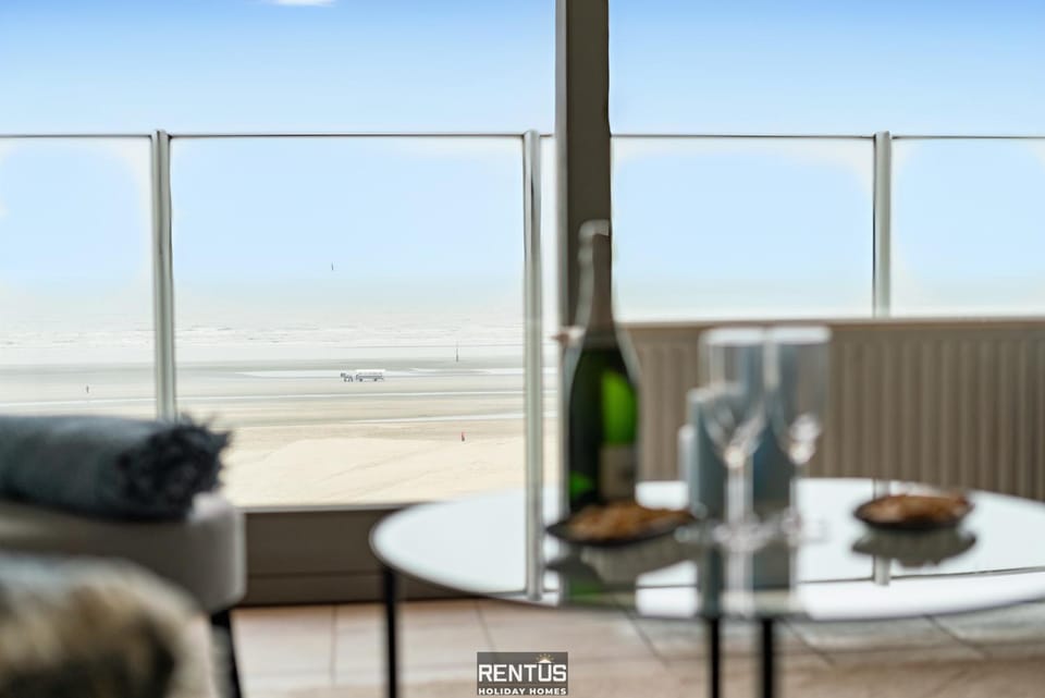 Living room, Seating area, Sea view