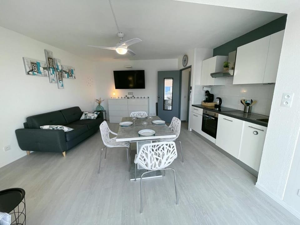 évasion méditerranéenne - vue mer - plage Apartment in Le Barcarès