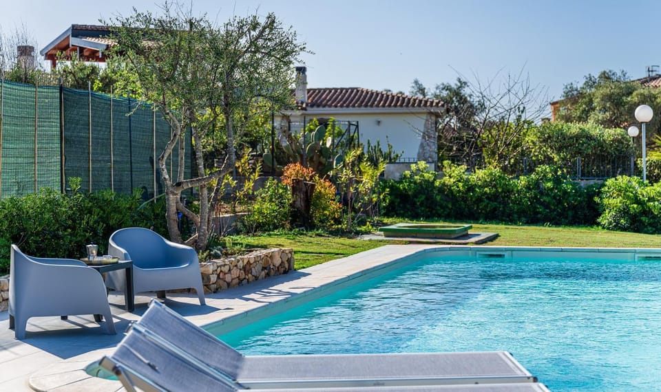 Property building, Living room, Swimming pool