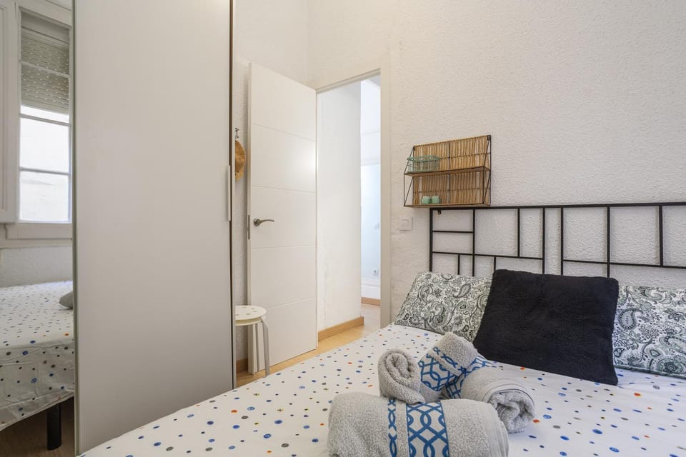 Property building, Living room, Bedroom