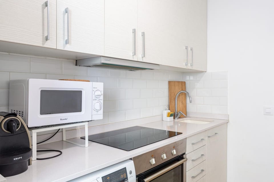 Kitchen or kitchenette, Living room