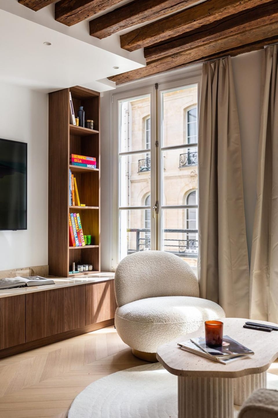 Luxury 1BR - Louvre Saint Honoré palais Royal-AC Apartment in Paris