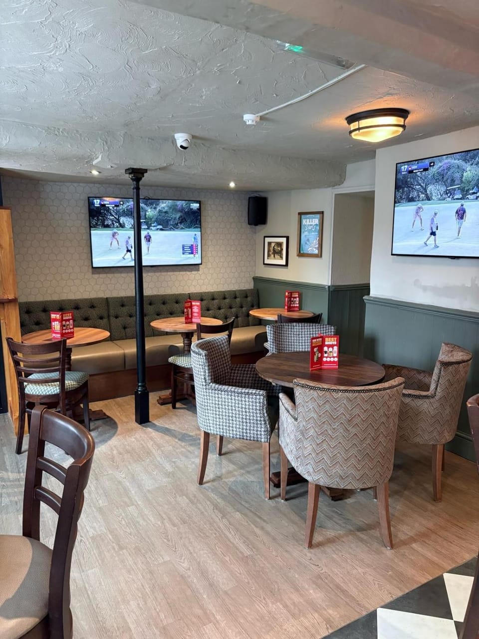 TV and multimedia, Seating area