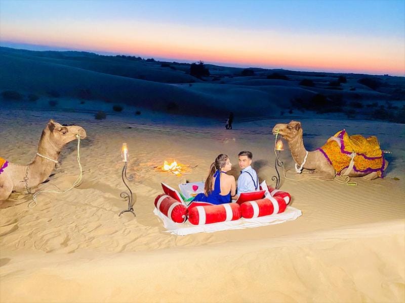 Style Desert Camp With Swimming Pool Hotel in Rajasthan