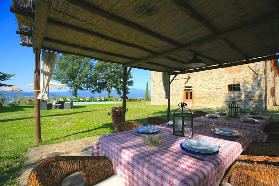 Patio, Natural landscape, Garden, Dining area, Garden view