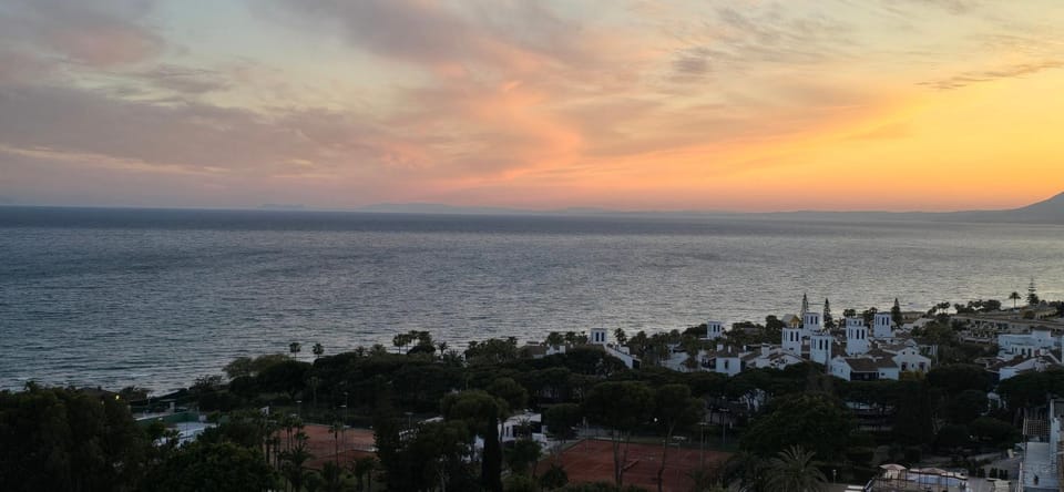 Sea view, Sunset