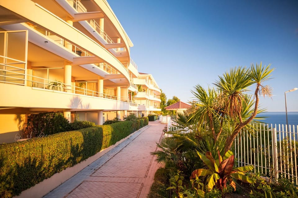 Property building, Spring, Natural landscape, View (from property/room), Sea view