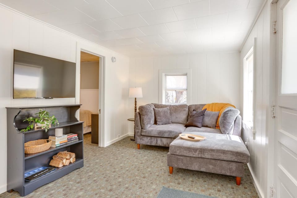 Swim, Hike & Unwind: Frankfort Cottage w/ Fire Pit House in Frankfort