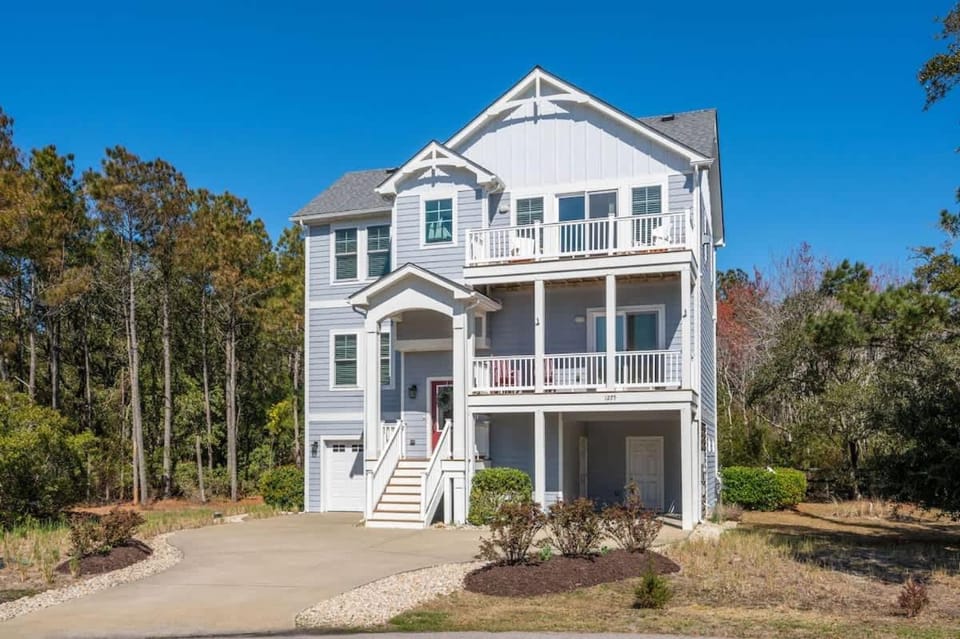 7Min Walk to Beach Saltwater Pool House in Corolla