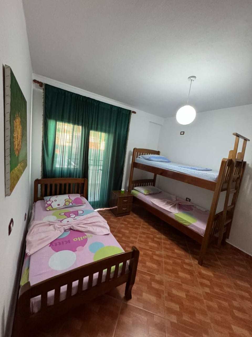 Bed, Photo of the whole room, Bedroom, bunk bed
