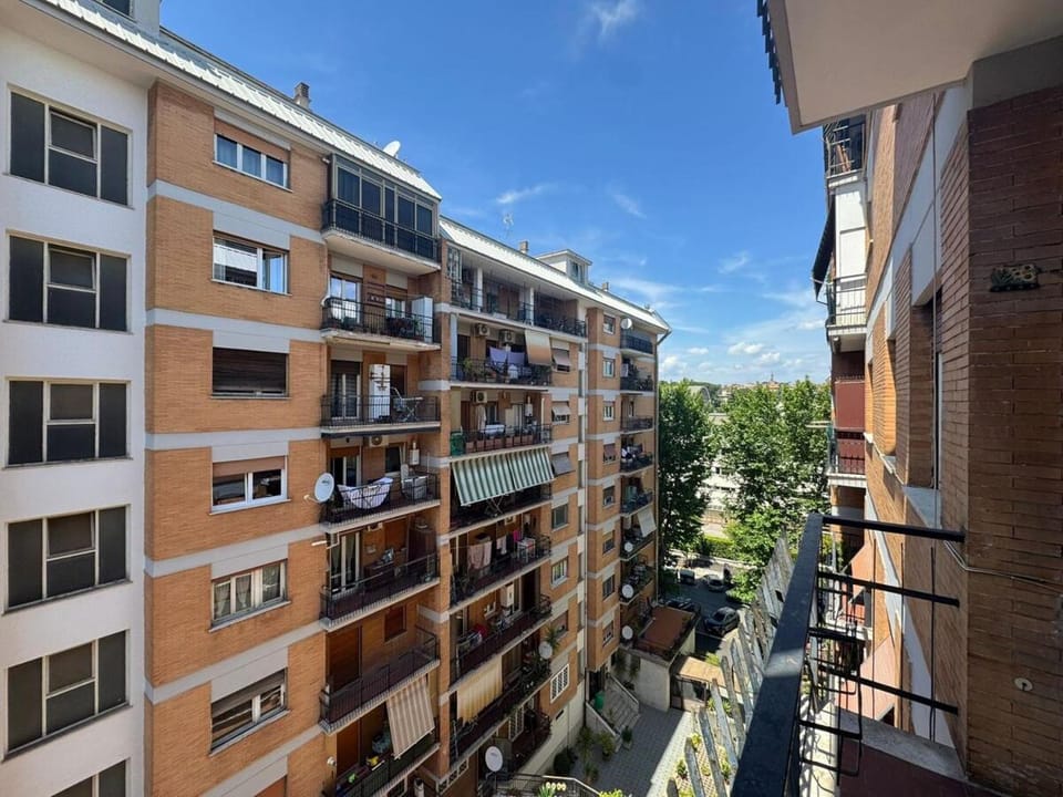 Property building, Day, Neighbourhood, View (from property/room), Balcony/Terrace, City view, Street view