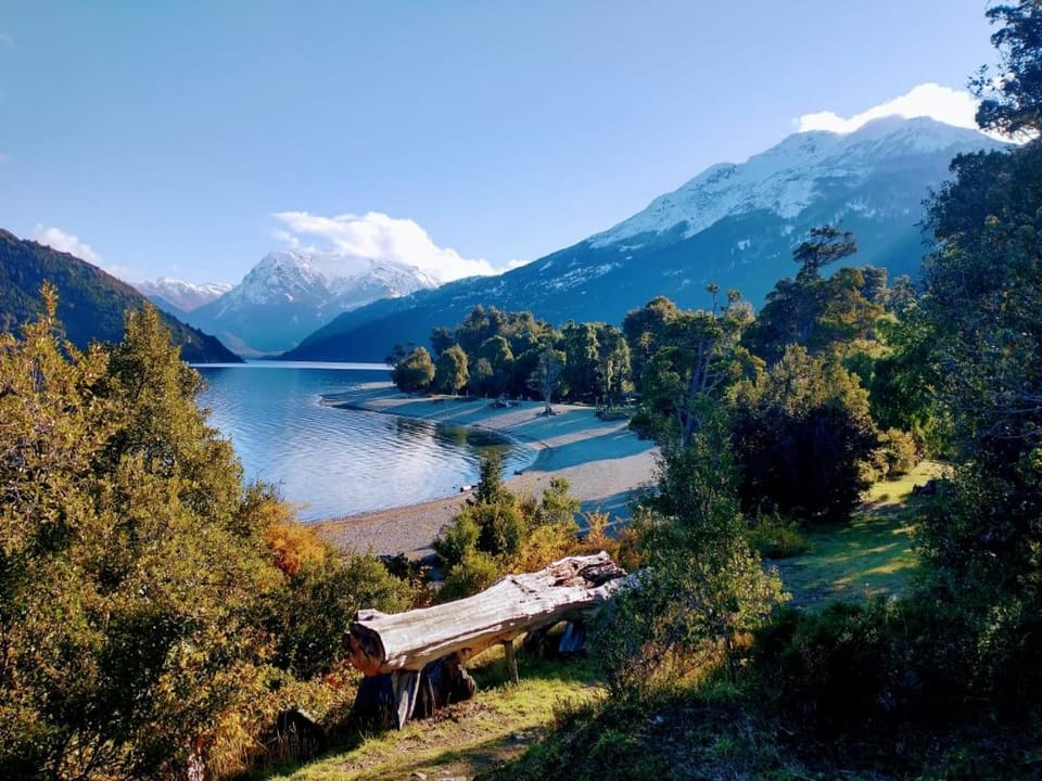 Spring, Day, Natural landscape, Lake view, Mountain view