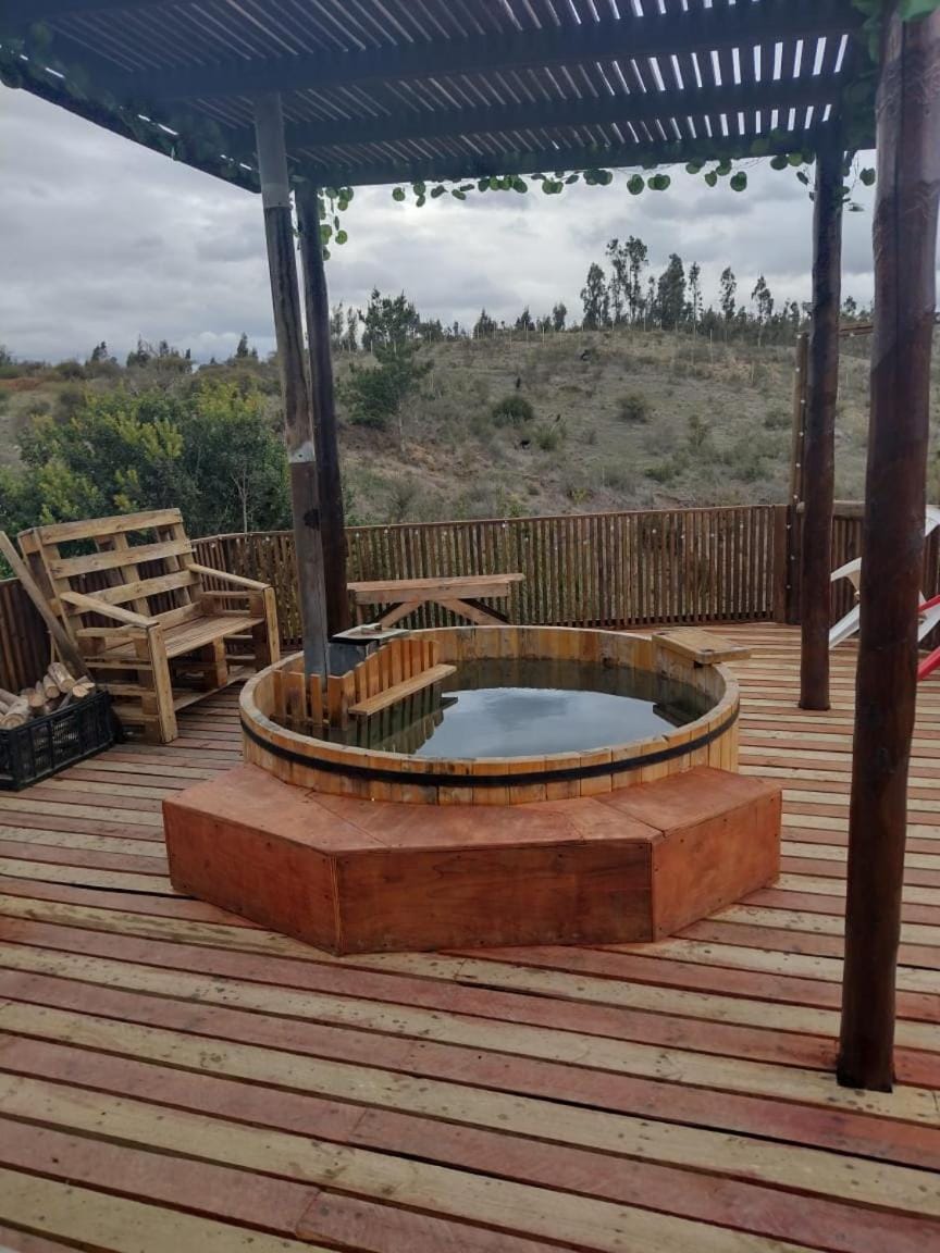 Natural landscape, Hot Tub, Hot Tub, View (from property/room), Balcony/Terrace