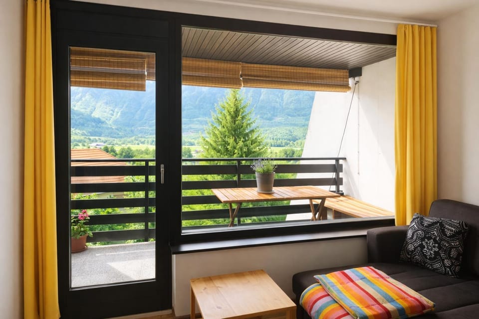 Day, View (from property/room), Balcony/Terrace, Seating area, Garden view