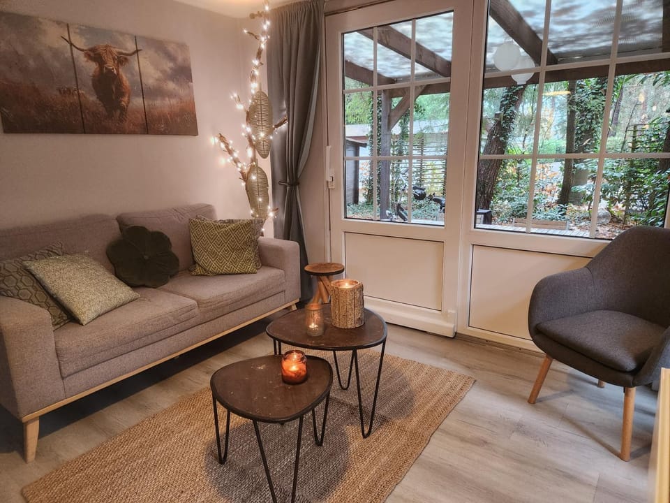 Patio, Living room, Seating area