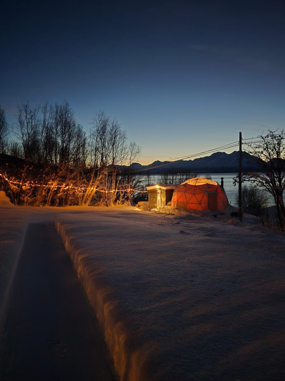 Lyngenfjord View Luxury tent in Troms Og Finnmark
