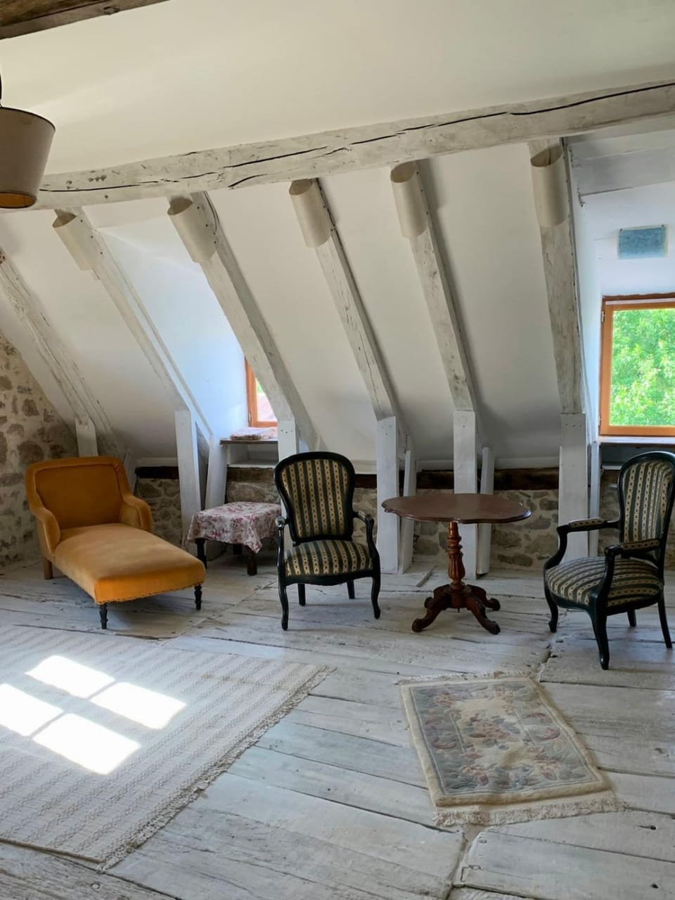 Seating area, Bedroom